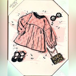 💎Olivia's Easel💎Oliver Gal Baby Fashionista Wall Art💕💋